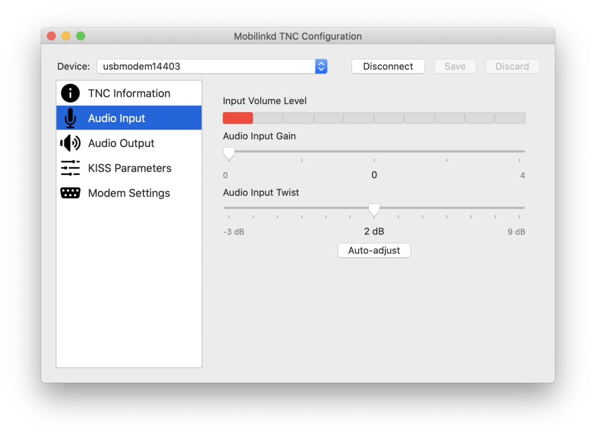 Mobilinkd Mac Config App